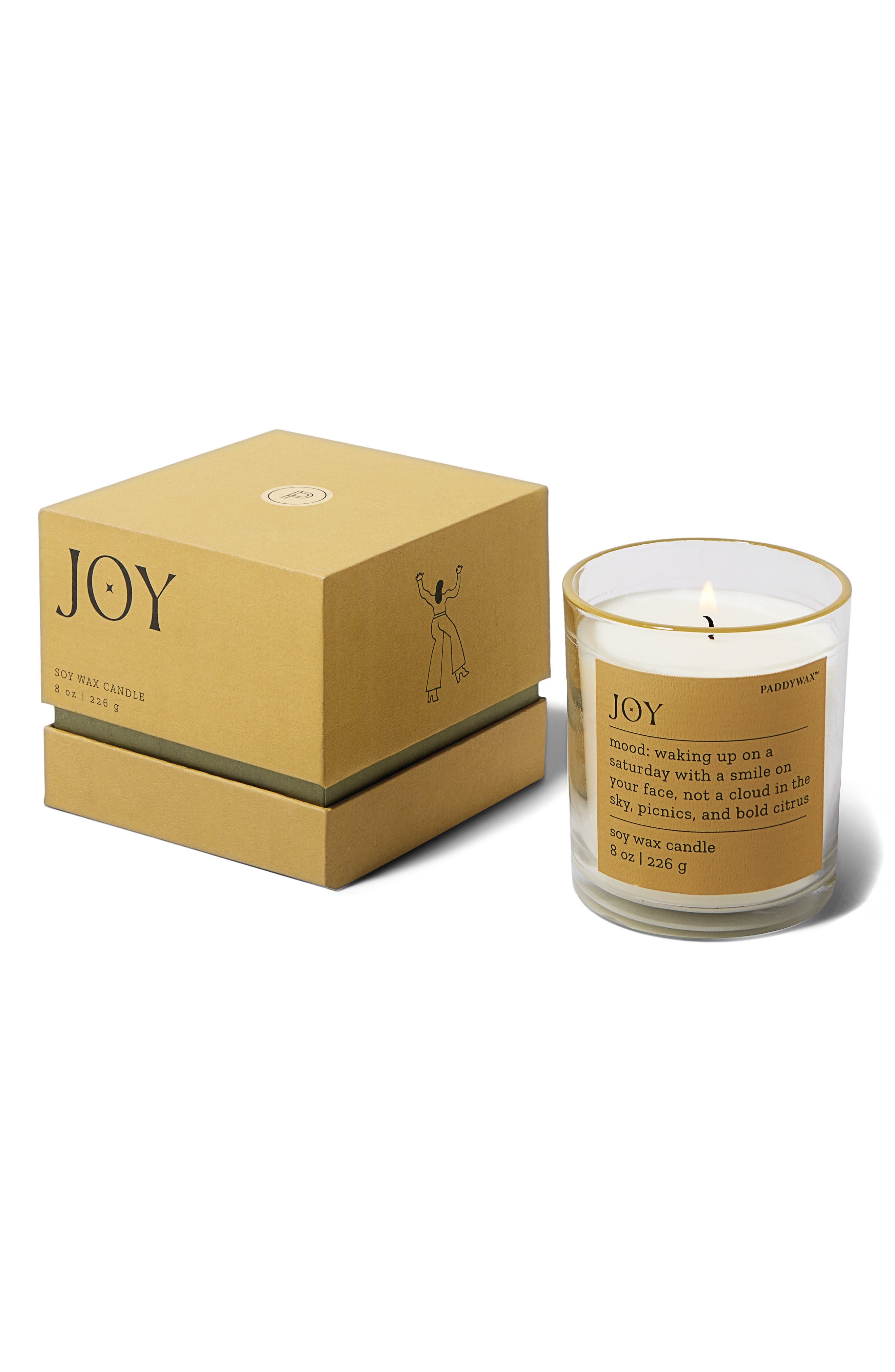 Paddywax Joy Mood Boxed Candle