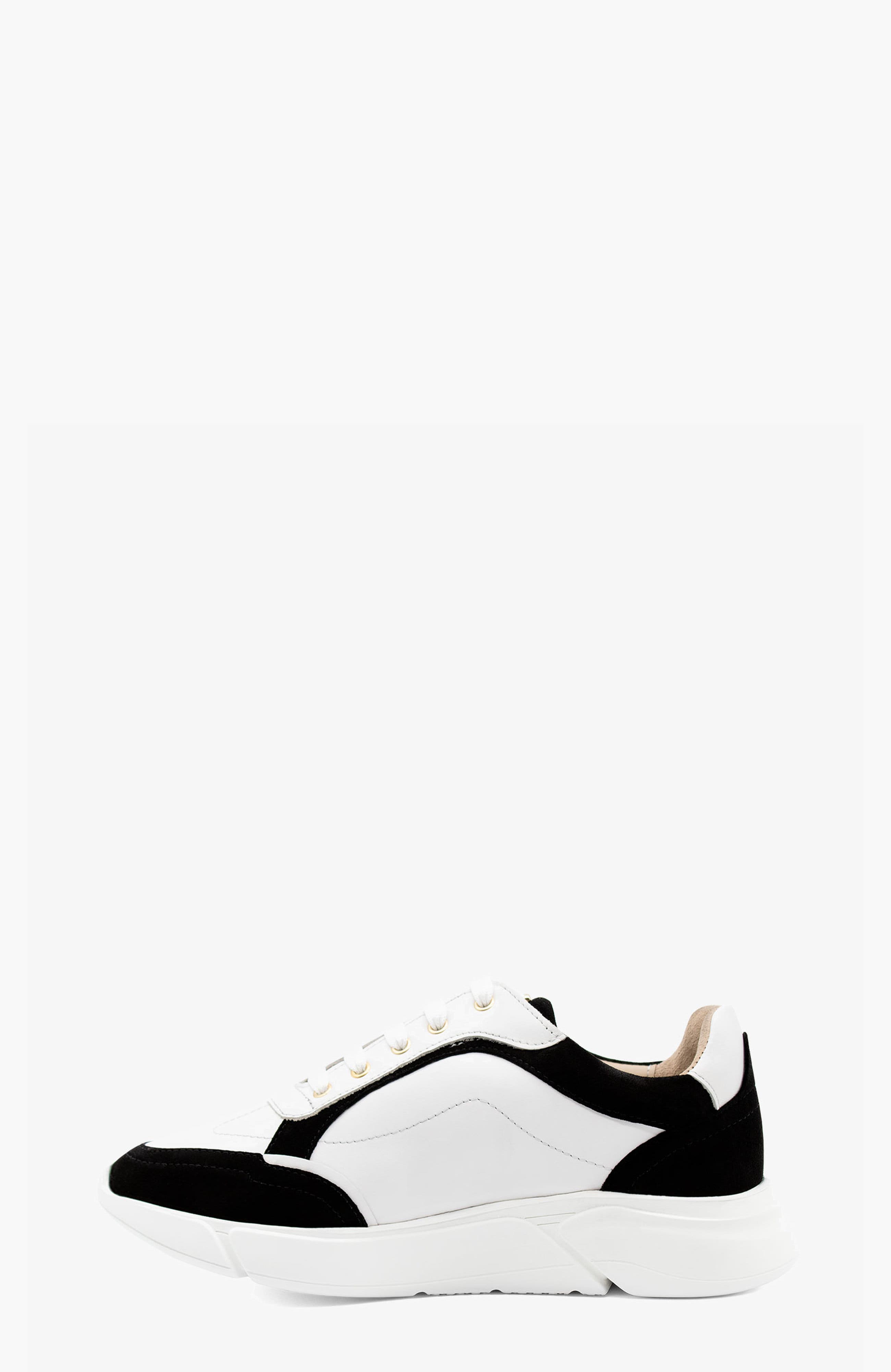 Noble Leather Sneakers, Alternate, color, Black