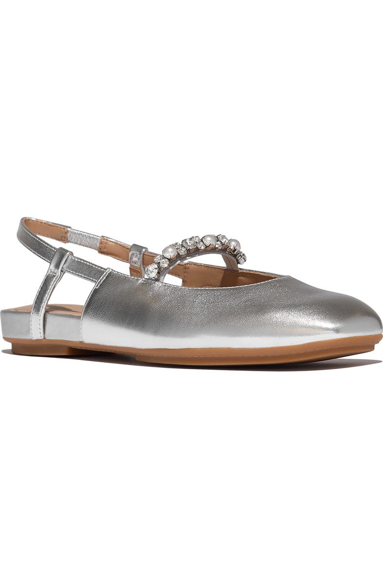 FitFlop Delicato Pearl-Crys Slingback, Main, color,