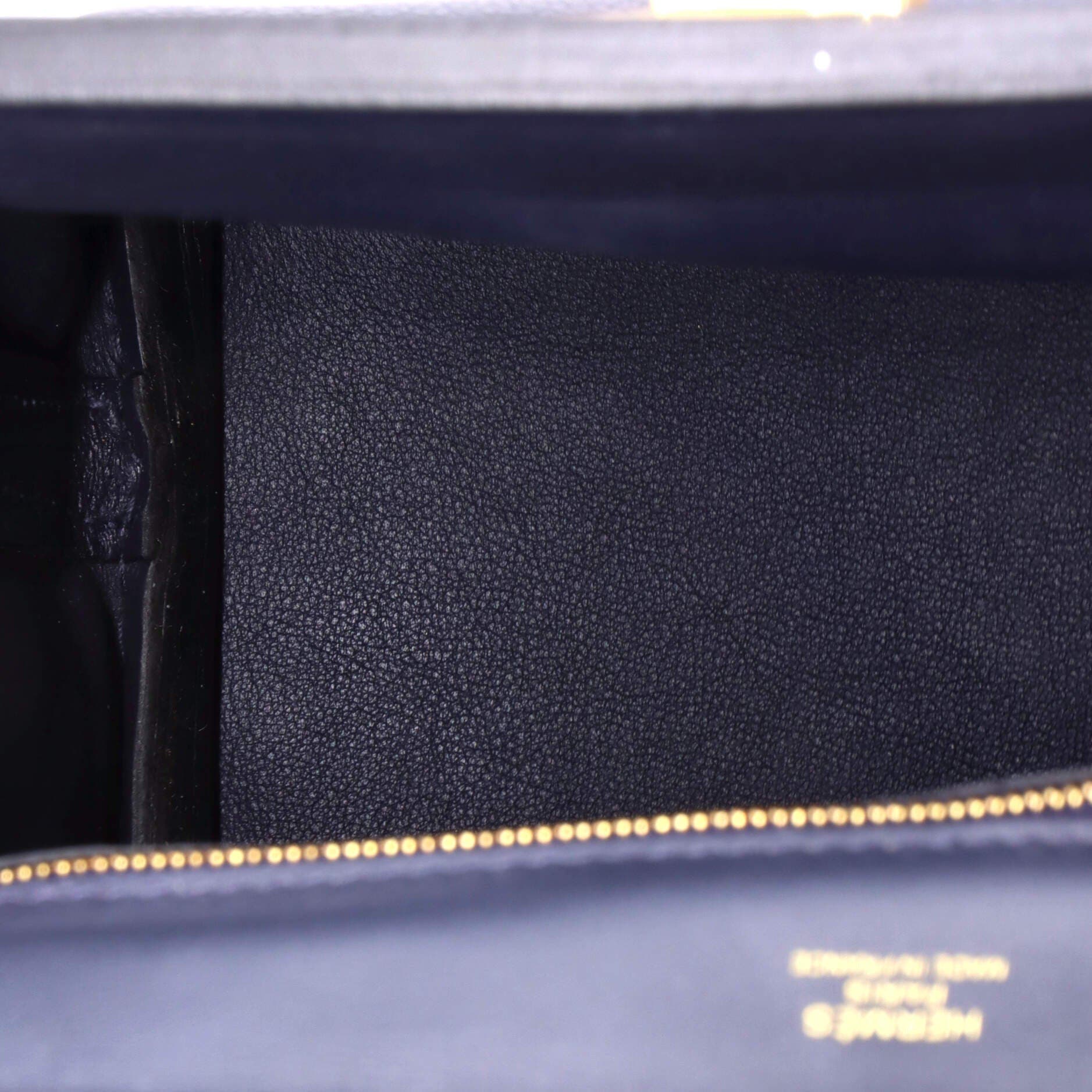 Pre-Owned Hermes 24/24 Bag Evercolor with Swift 21, Alternate, color, Bleu Nuit