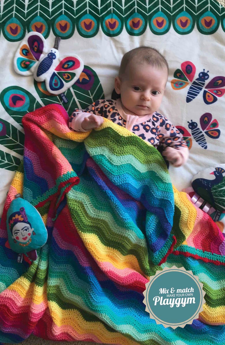 O.B. Designs Peacock Paradise Play Mat, Alternate, color, 