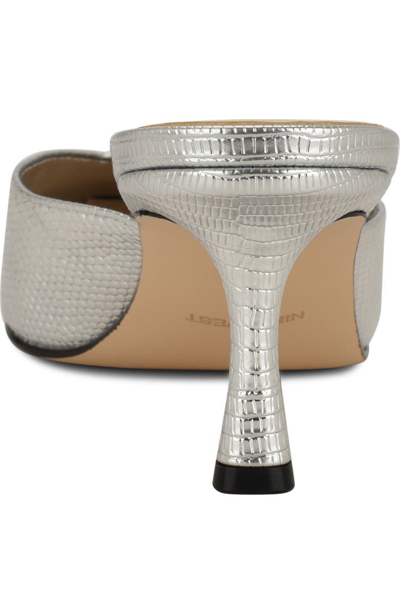 Nine West Camenla Mule, Alternate, color, Silver