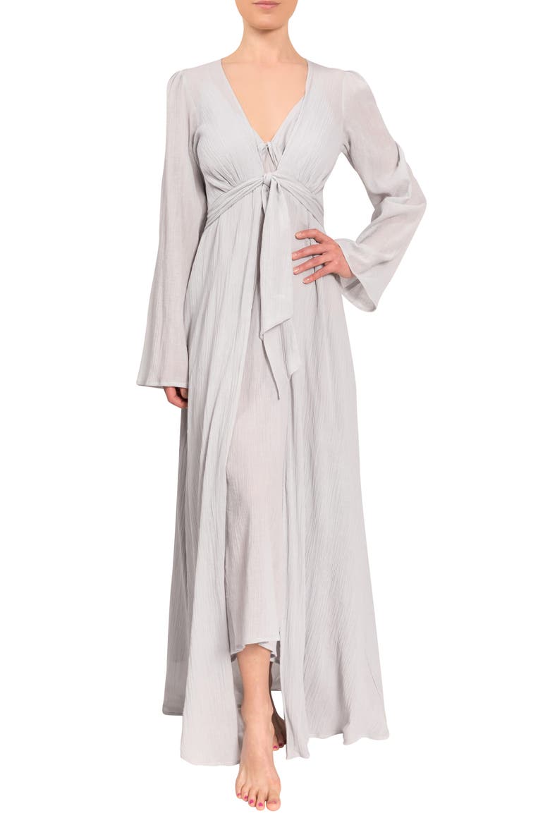 Diane Cotton Duster Robe, Main, color, MIST