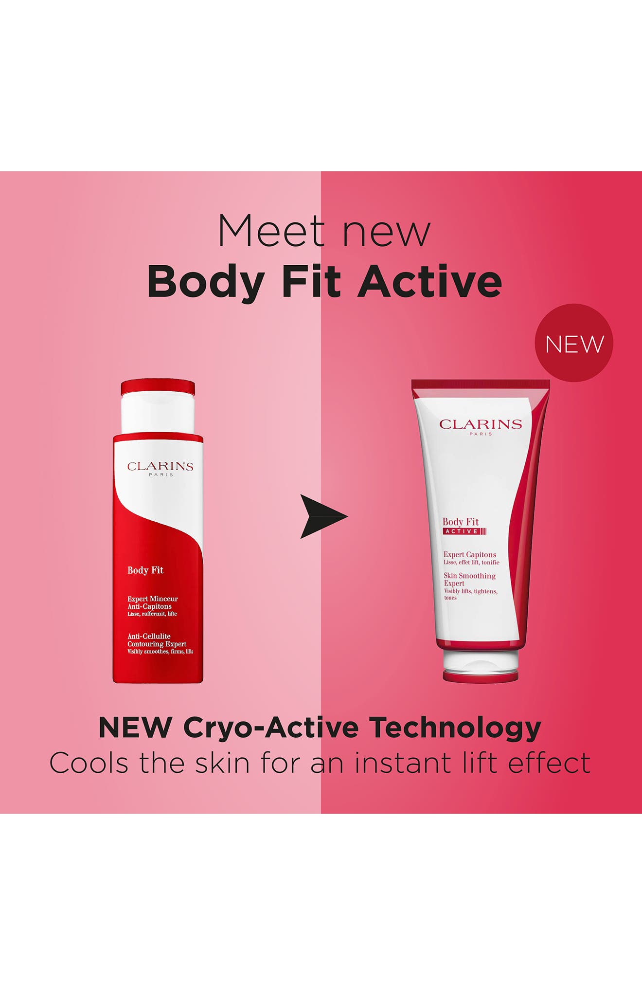 Clarins Body Fit Active Contouring & Smoothing Gel-Cream (Women