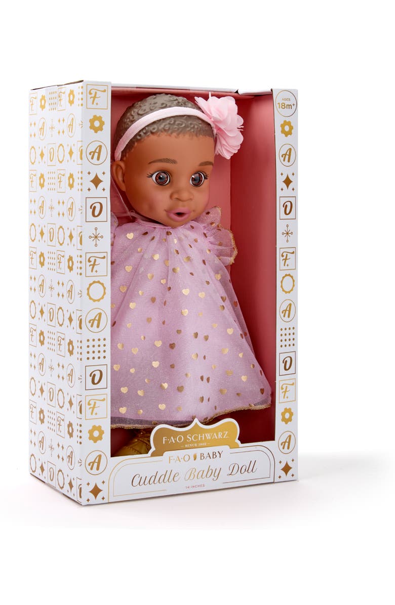 FAO Schwarz 14-Inch Cuddle Baby Doll, Alternate, color, Open Miscellaneous