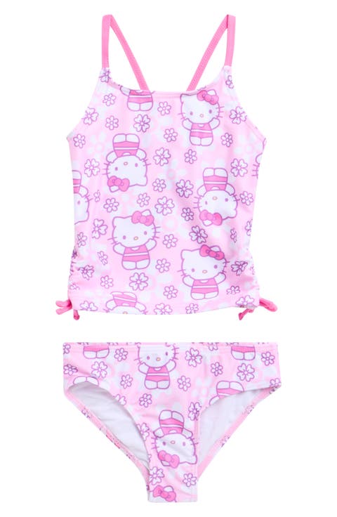 Kids' Hello Kitty Tankini Two-Piece Swimsuit (Little Kid)