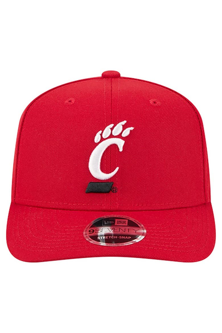 Men's New Era  Red Cincinnati Bearcats Team 9SEVENTY Adjustable Hat, Alternate, color, Red