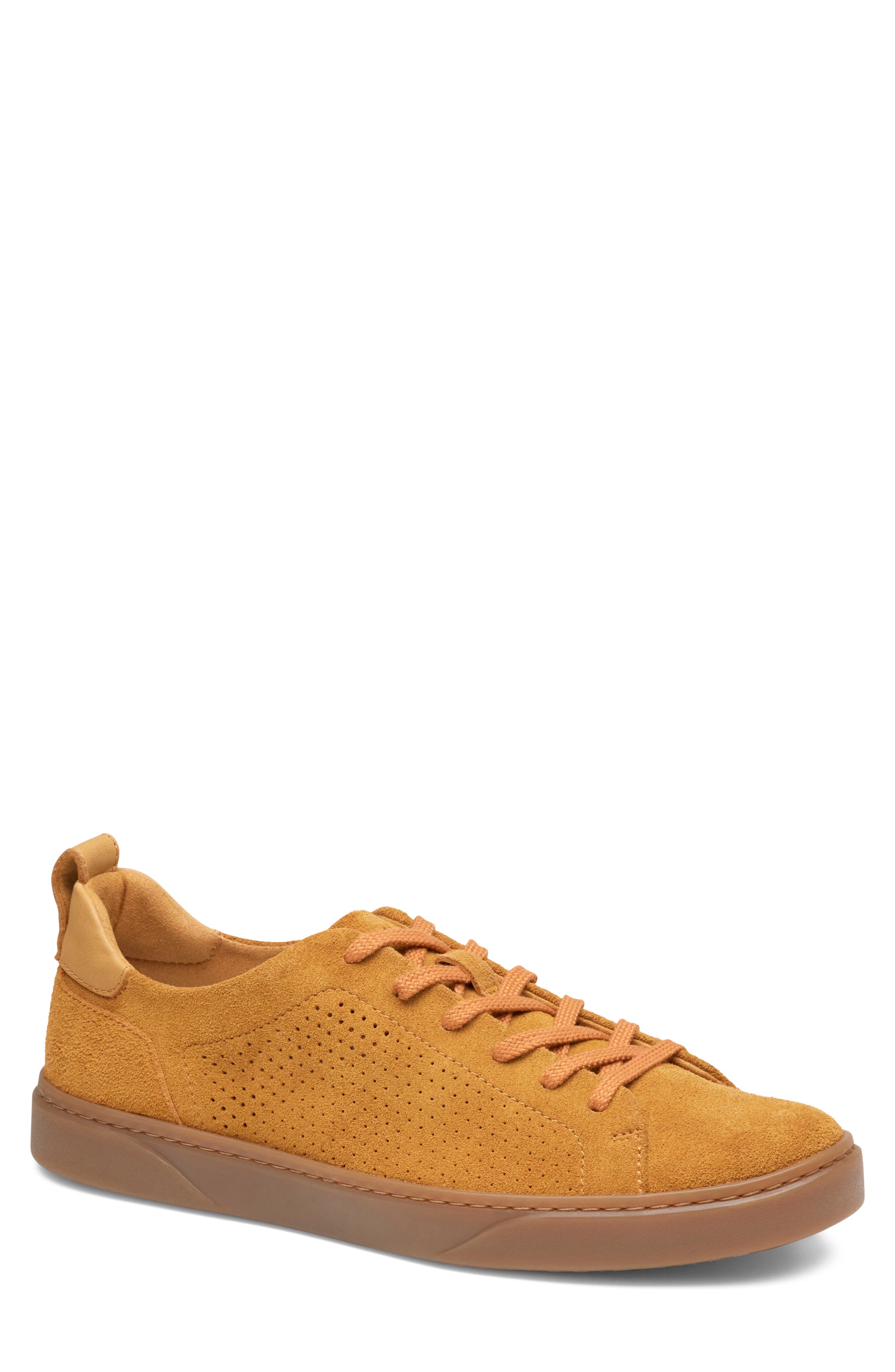 Ollie Sneaker, Main, color, SIENNA WASHABLE SUEDE