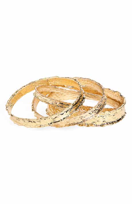 Set of 4 Bangle Bracelets
