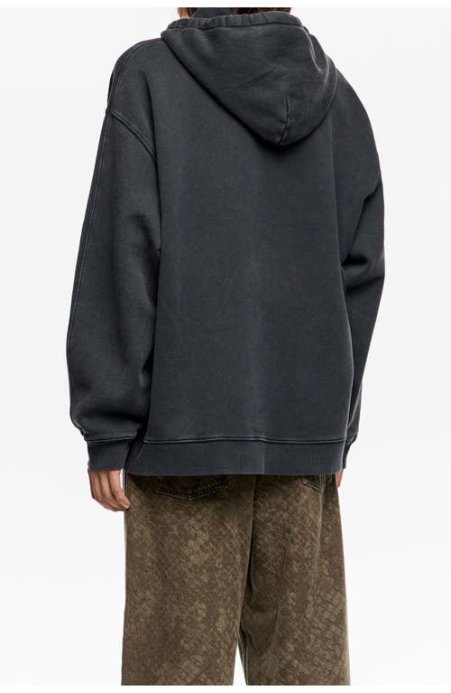 Bimba Y Lola Landscape Logo Hoodie In Black