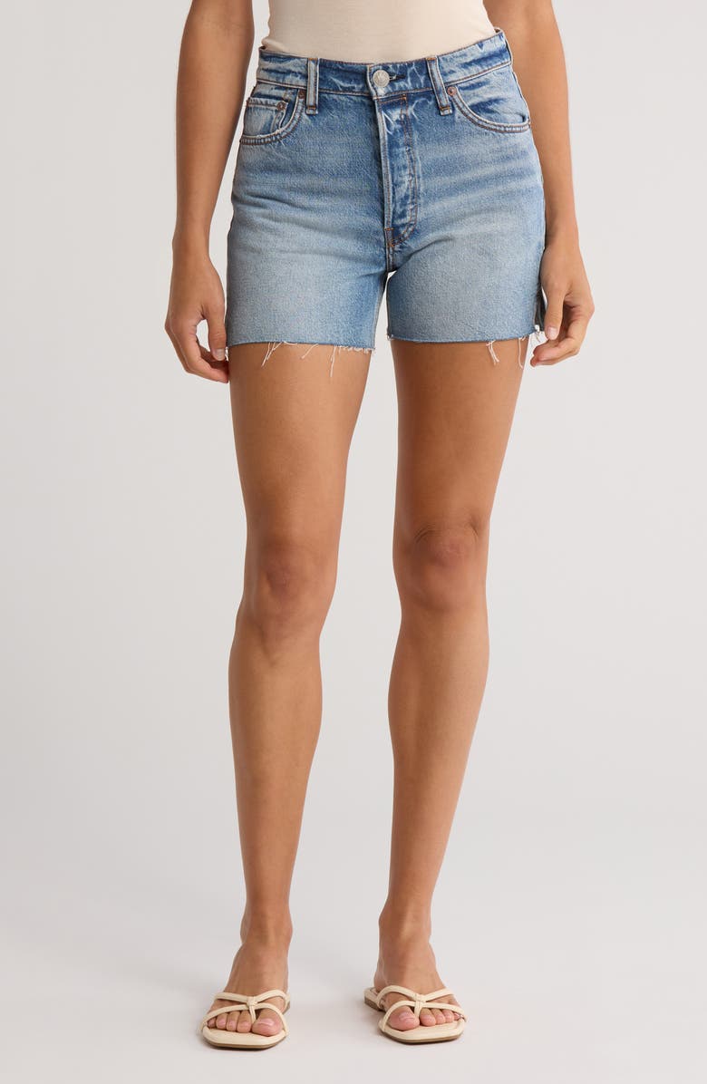 rag & bone Cutoff Denim Shorts, Main, color,