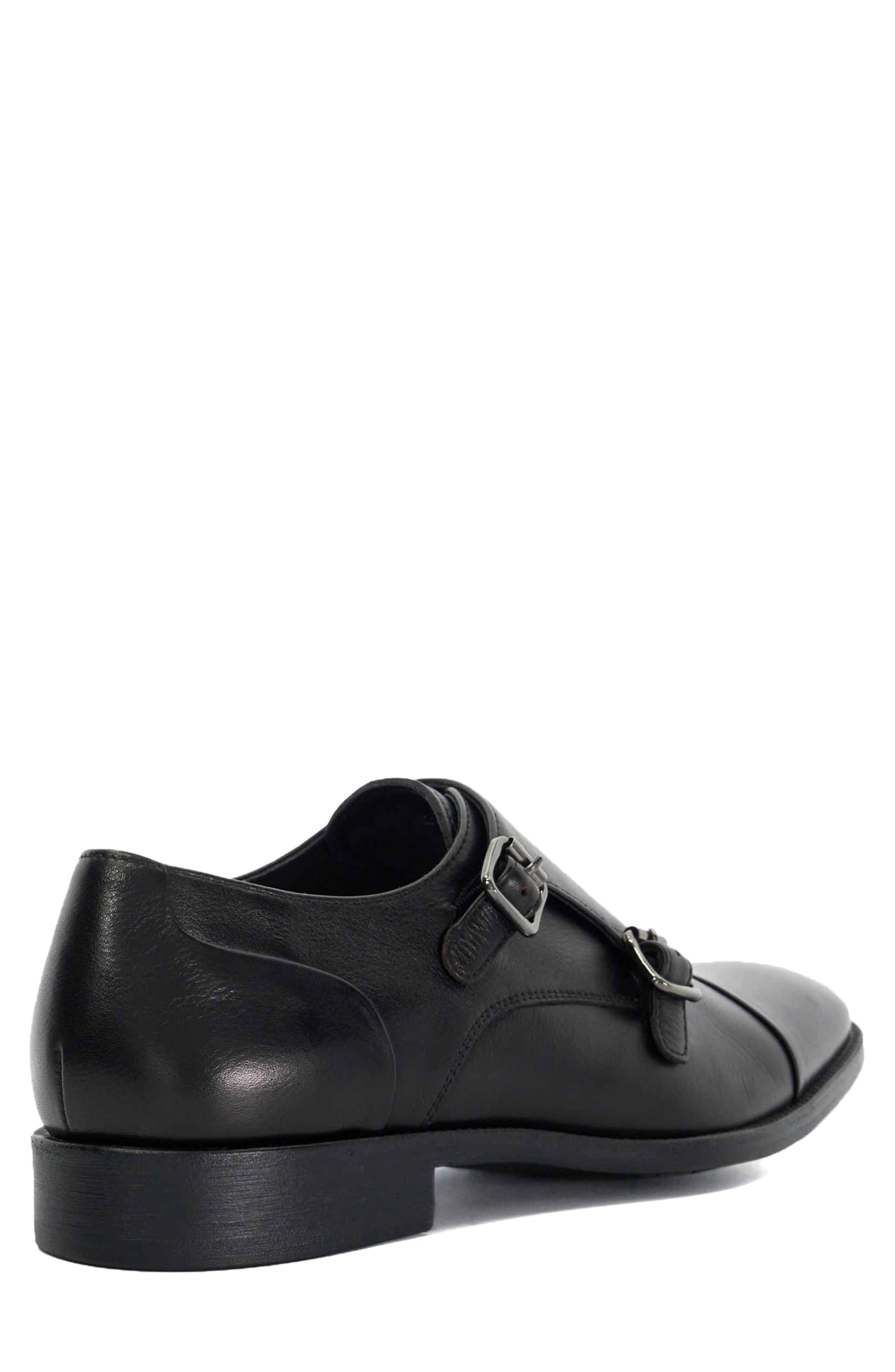 Dune London Satchin Double Monk Strap Shoe, Alternate, color, 