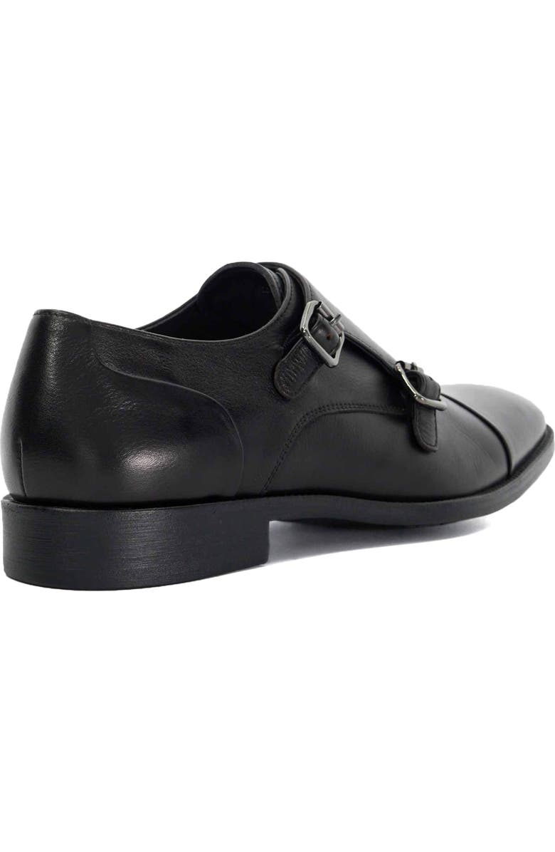 Dune London Satchin Double Monk Strap Shoe, Alternate, color,