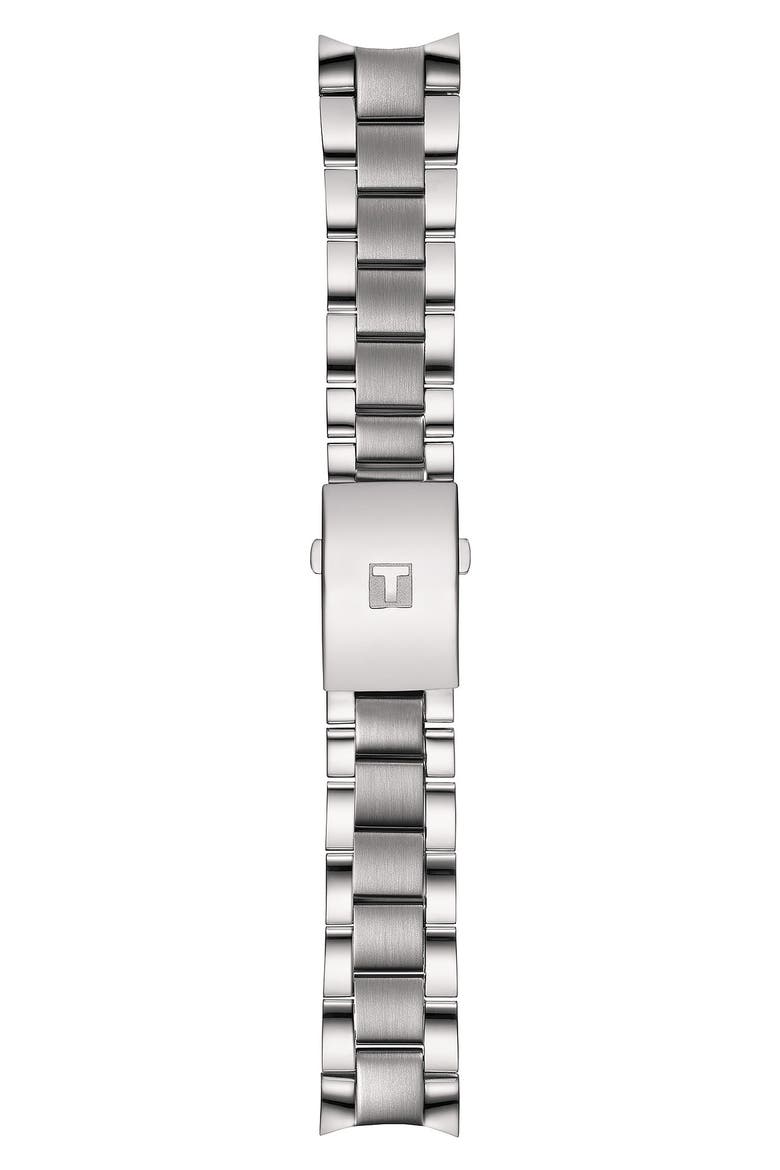 Chrono XL Collection Chronograph Bracelet Watch, 45mm, Alternate, color, SILVER/BLACK/SILVER