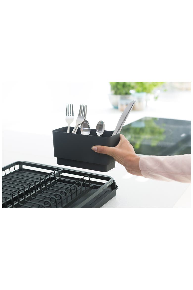 Dish Drying Rack, Alternate, color, DARK GRAY