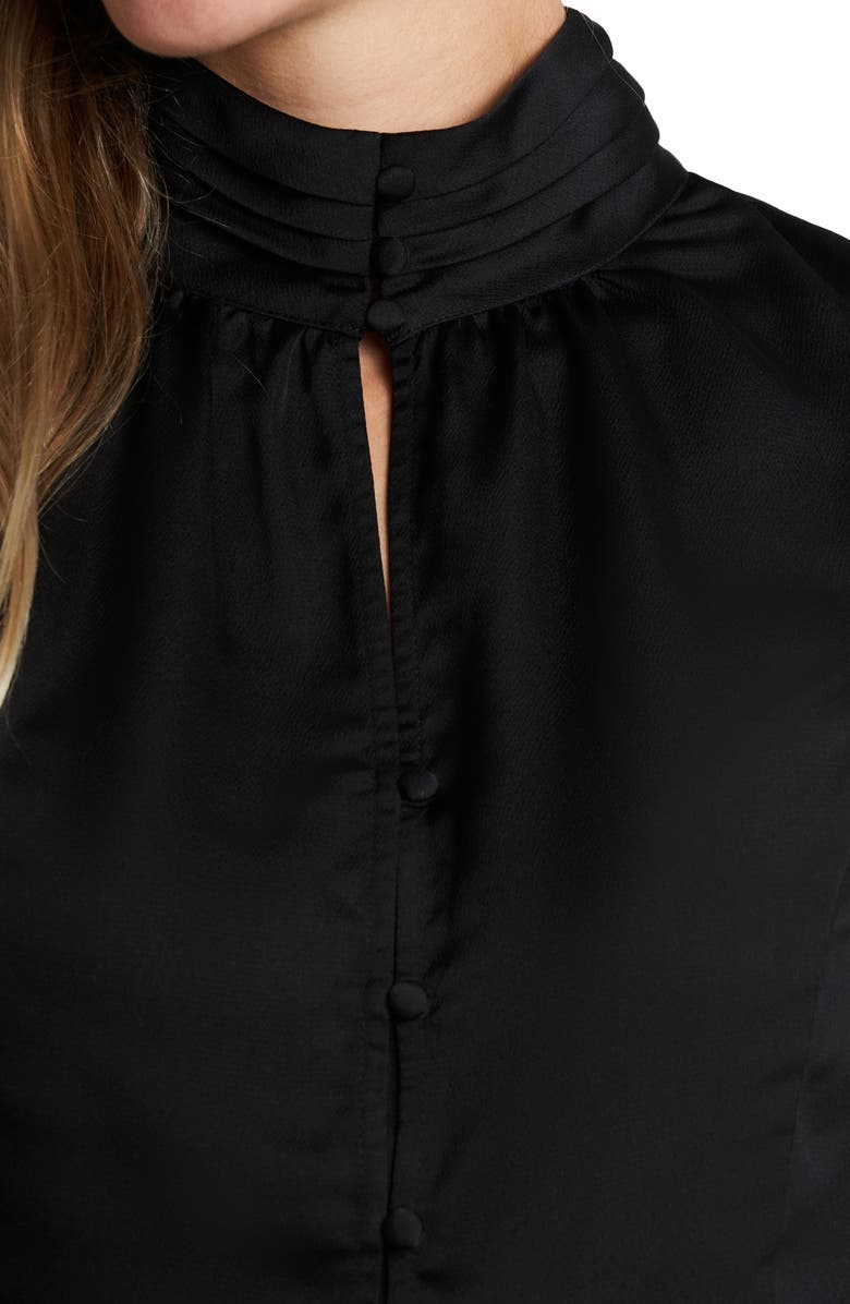 Vince Camuto Keyhole High Neck Blouse | Nordstromrack