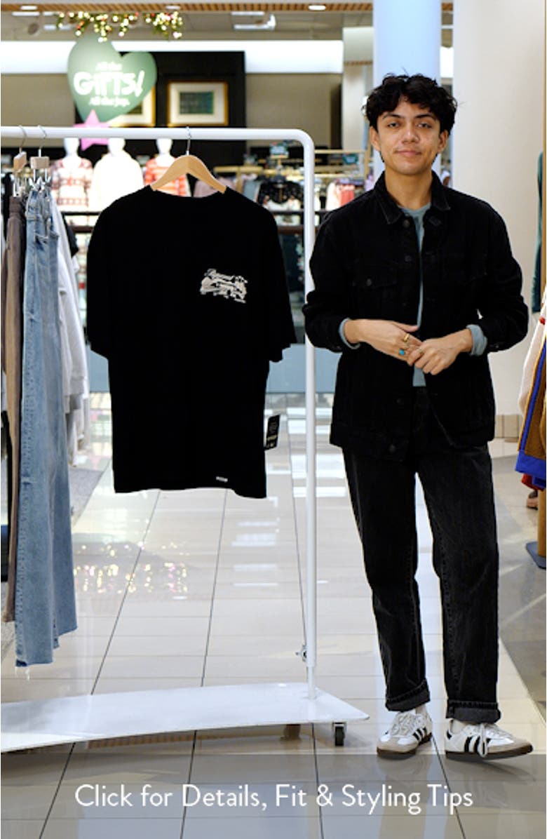 Race Way Cotton Graphic T-Shirt, sales video thumbnail