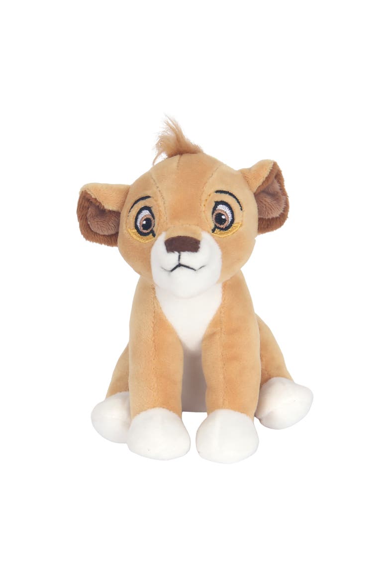 Disney Baby Lion King Simba Swaddle Blanket & Plush Toy Gift Set, Alternate, color, White