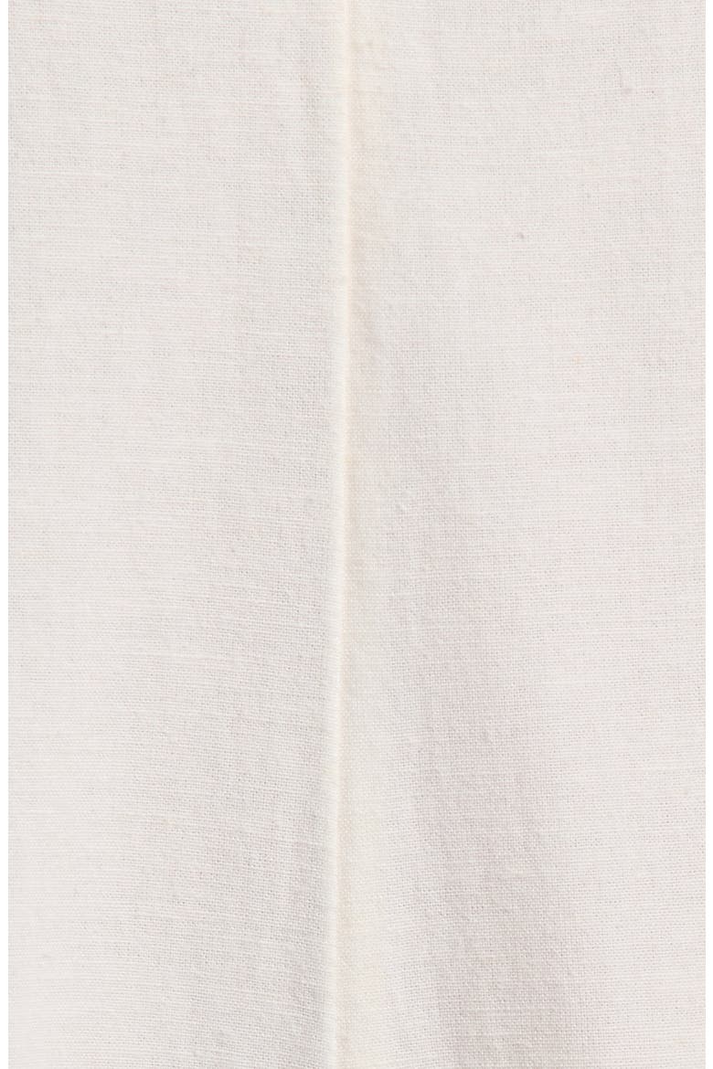 Day to Day Cotton & Linen Blend Romper, Alternate, color, SALT CRYSTAL
