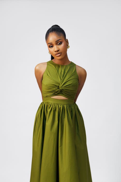 Forever Amelia Remi Maxi Dress In Green