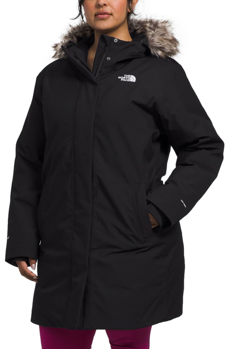 The North Face Arctic Waterproof 600-Fill-Power Down Parka with Faux Fur Trim, Main, color,