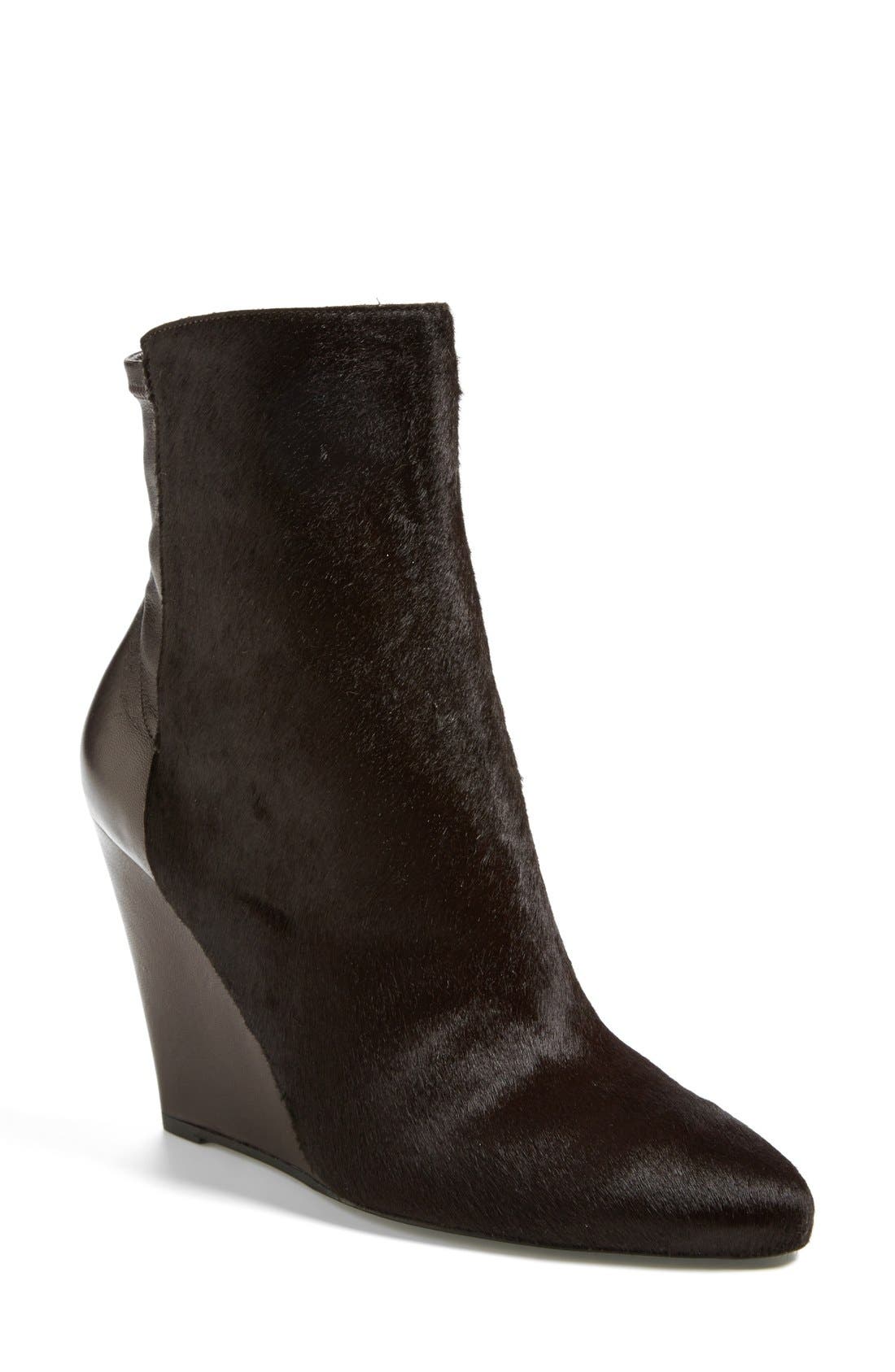 Vince 'Lanie' Calf Hair Bootie, Main, color, 