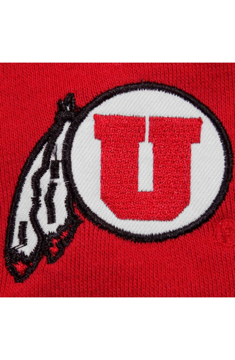 COLOSSEUM Women's Stadium Athletic Red Utah Utes Arched Name Full-Zip Hoodie, Alternate, color, Red