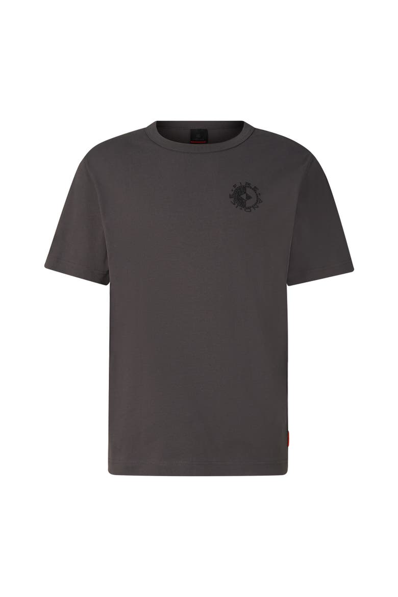 T-Shirt Lino, Main, color, Anthracite