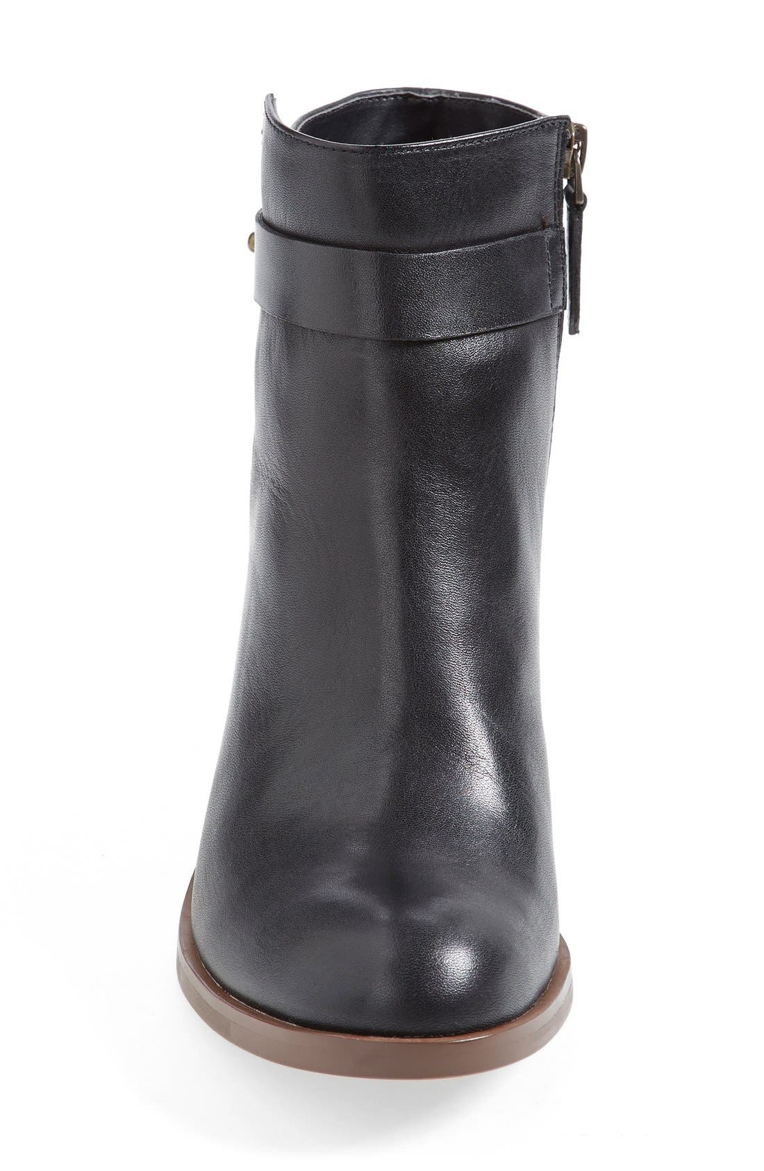 Halogen<sup>®</sup> 'Glenna' Leather Ankle Bootie, Alternate, color, 