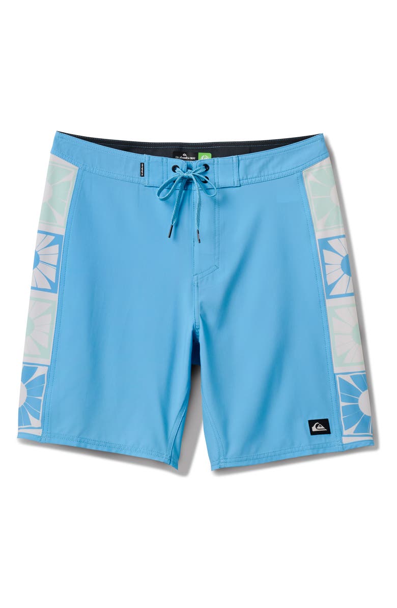 Quiksilver Surfsilk Arch 19 Board Shorts, Alternate, color, Aqua Blue