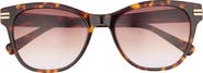 Ted Baker 55mm Gradient Cat Eye Sunglasses