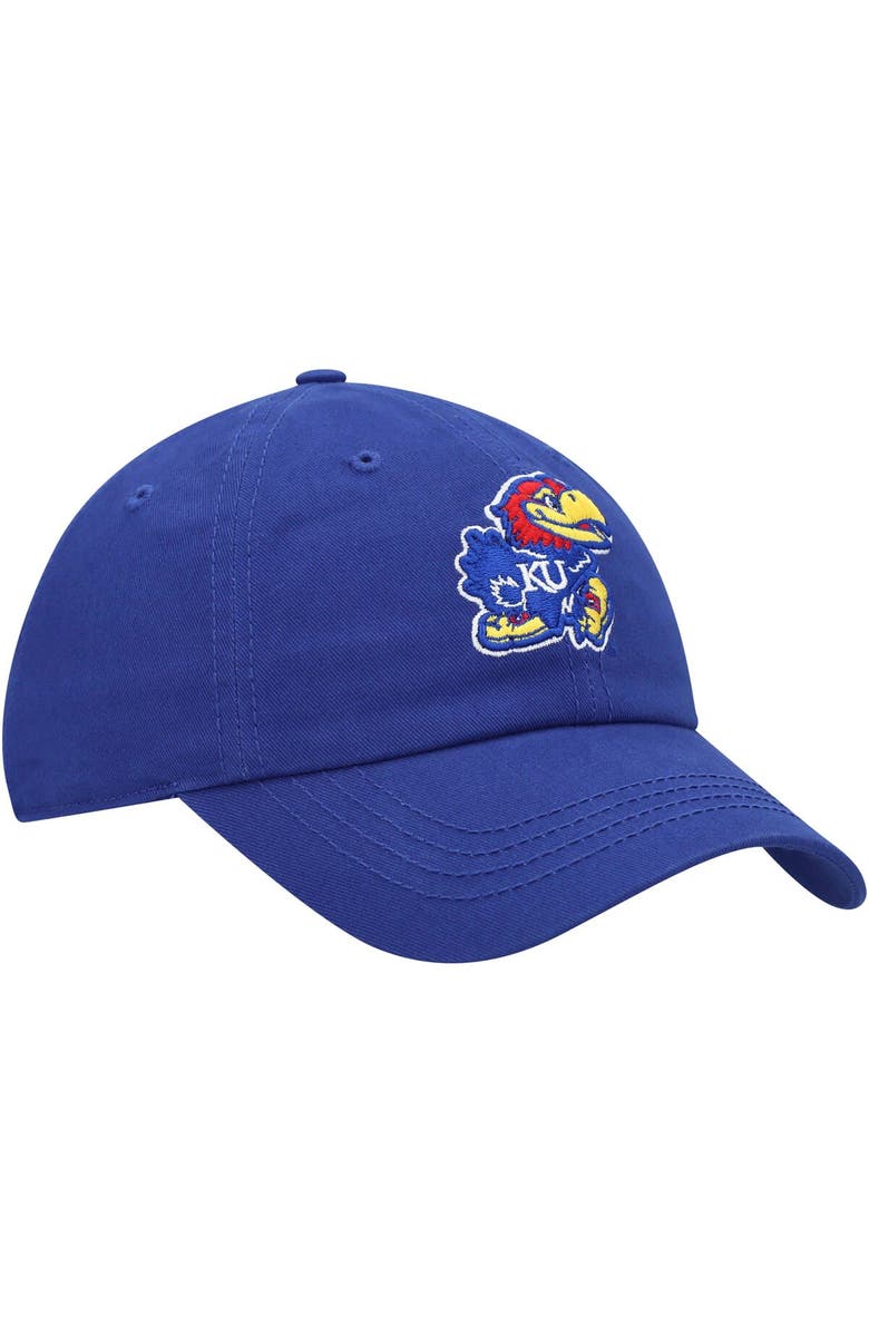 '47 Women's '47 Royal Kansas Jayhawks Miata Clean Up Logo Adjustable Hat, Alternate, color,