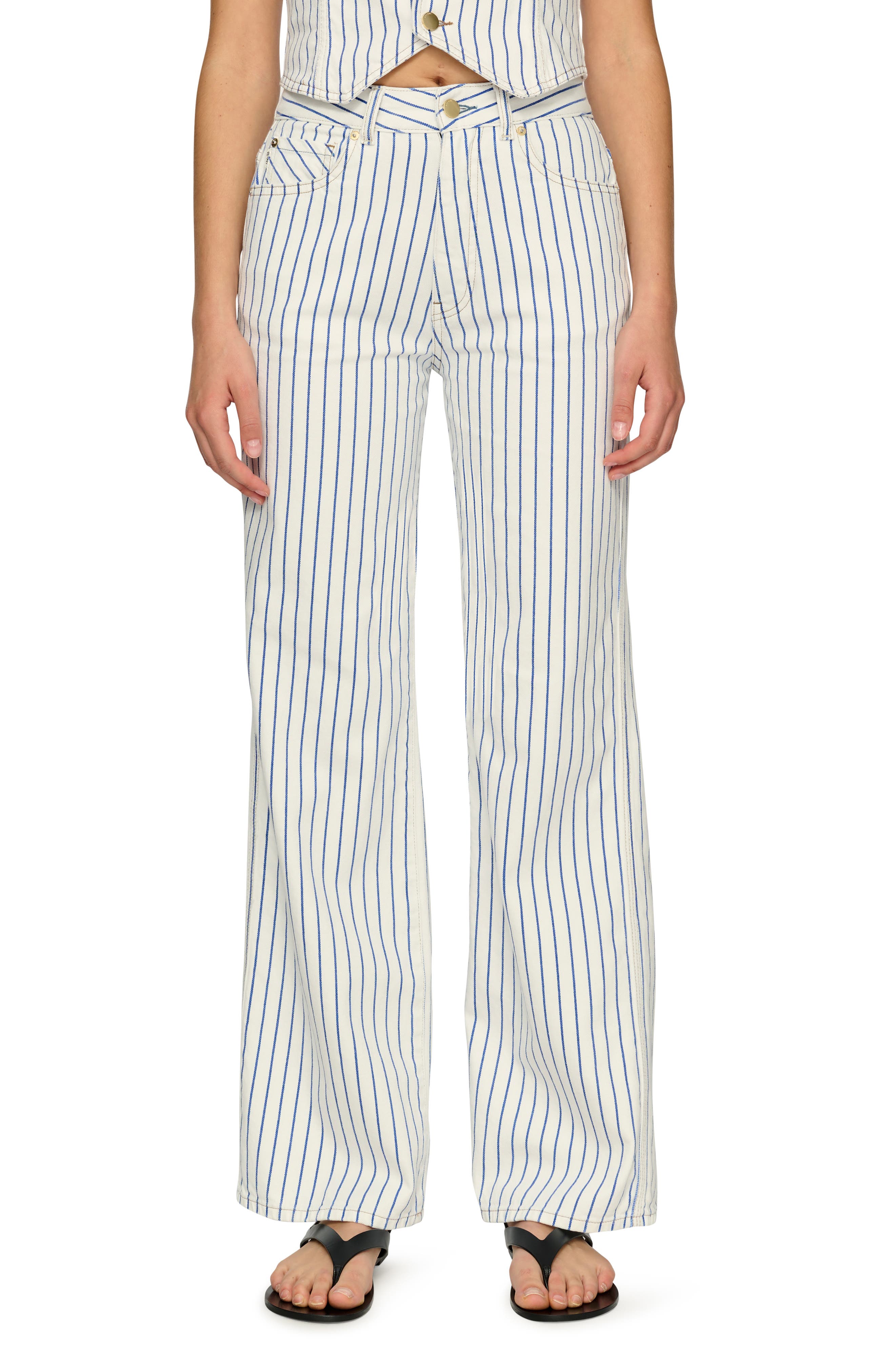 Gisele High Waist Wide Leg Jeans