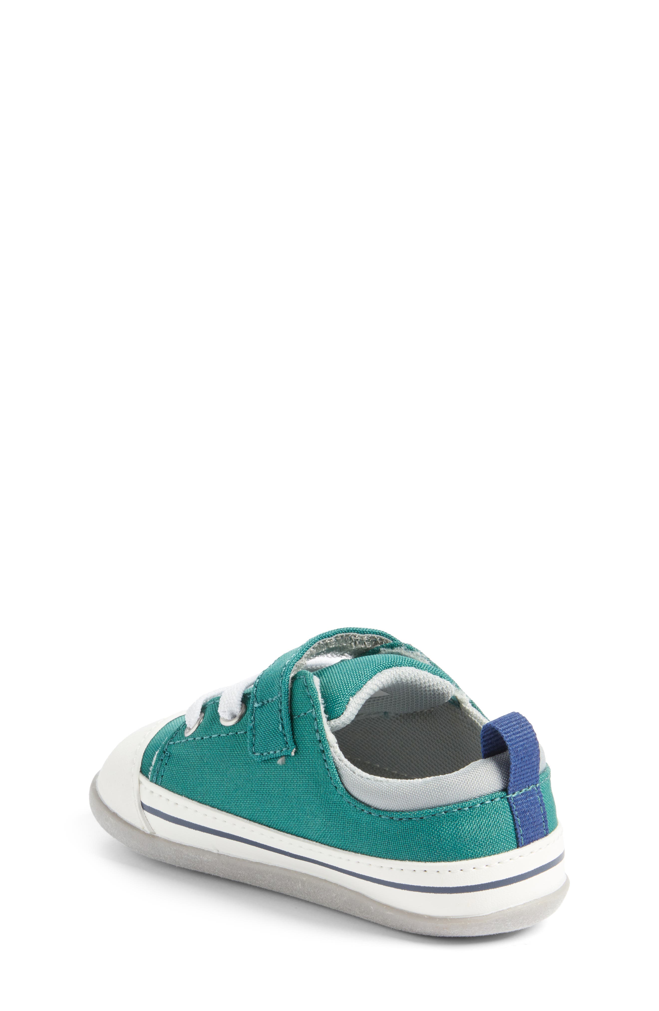 See Kai Run Mini Stevie Sneaker, Alternate, color, Jungle Green