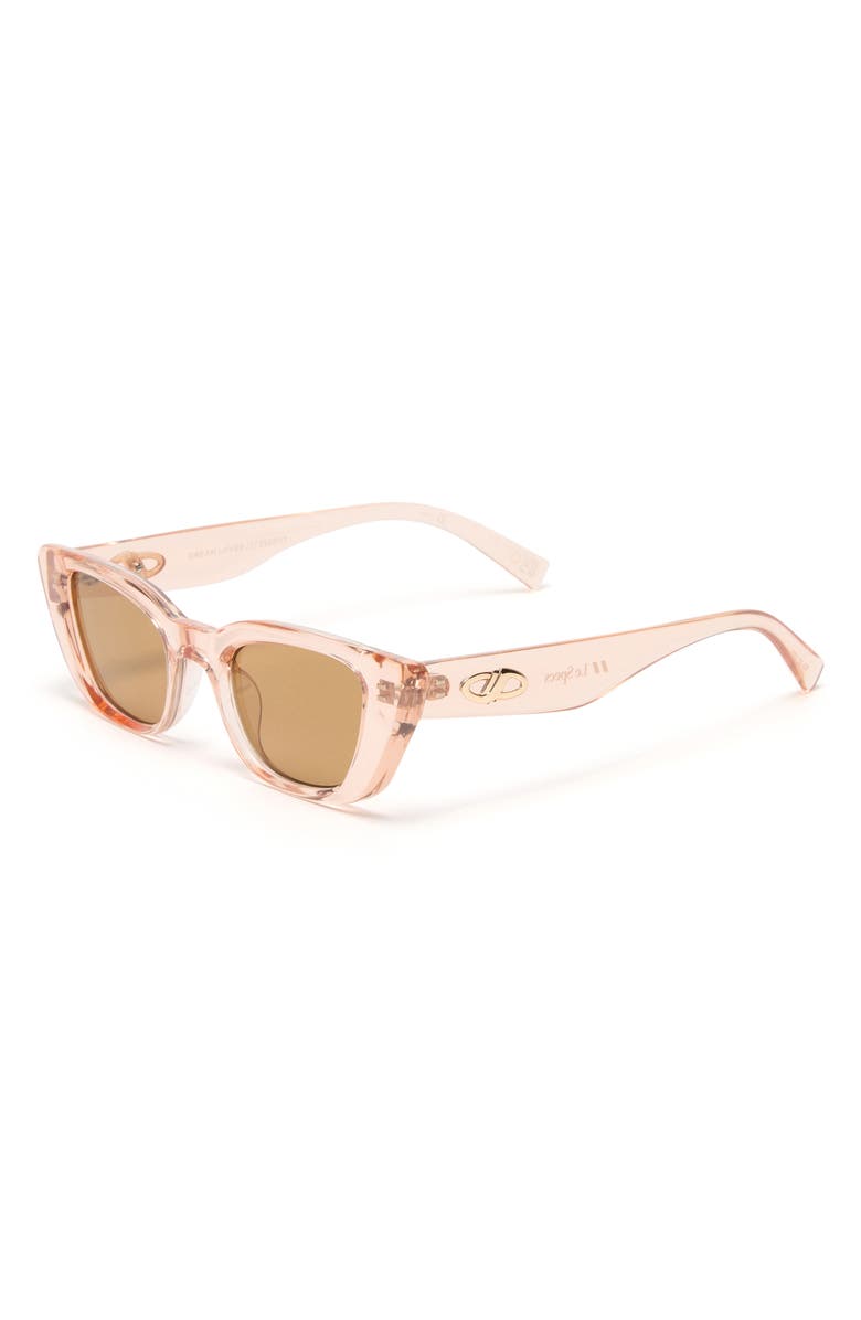 Le Specs Dream Lover 50mm Cat Eye Sunglasses, Alternate, color, Blush/Latte Tint