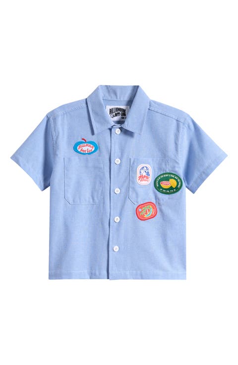Kids' Orchard Cotton Button-Up Shirt (Toddler, Little Kid & Big Kid)