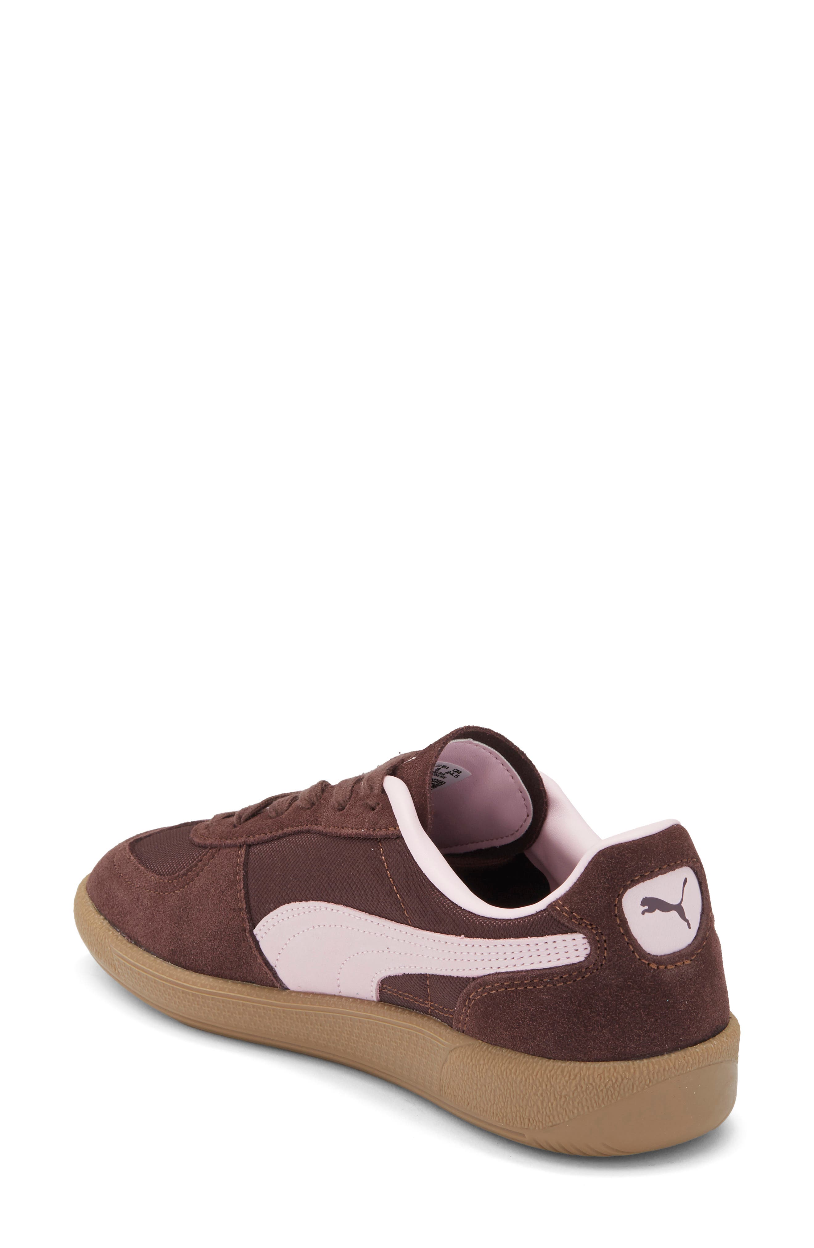 PUMA Palermo Vintage Sneaker, Alternate, color, Chocolate Brown/ Gum