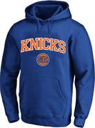 PROFILE Men's Profile Blue New York Knicks Big & Tall Arch Over Logo Hoodie