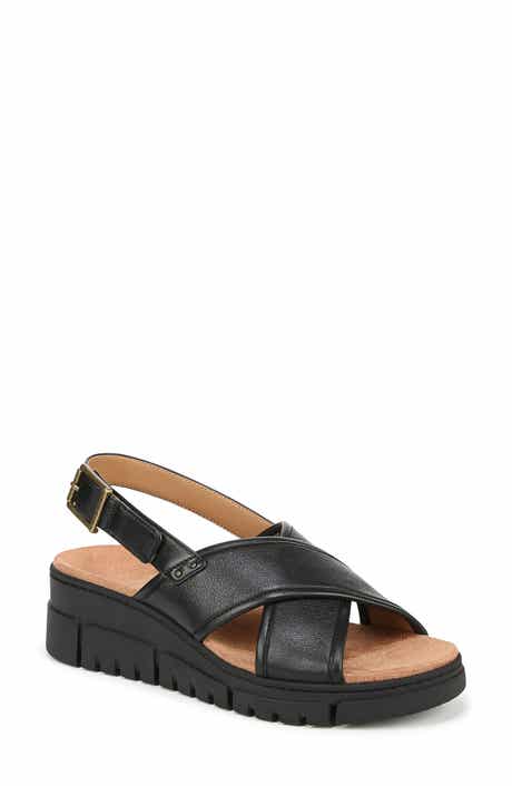 Vionic Uptown Sonoma Slingback Platform Wedge Sandal
