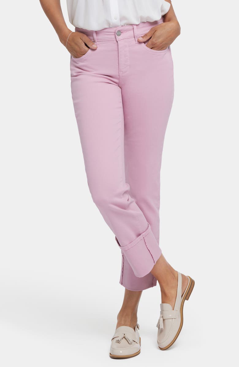 NYDJ Marilyn Cuffed Straight Leg Jeans, Main, color,