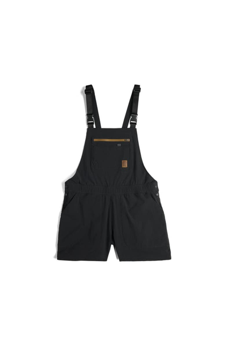Topo Designs Roads Romper, Main, color, Black