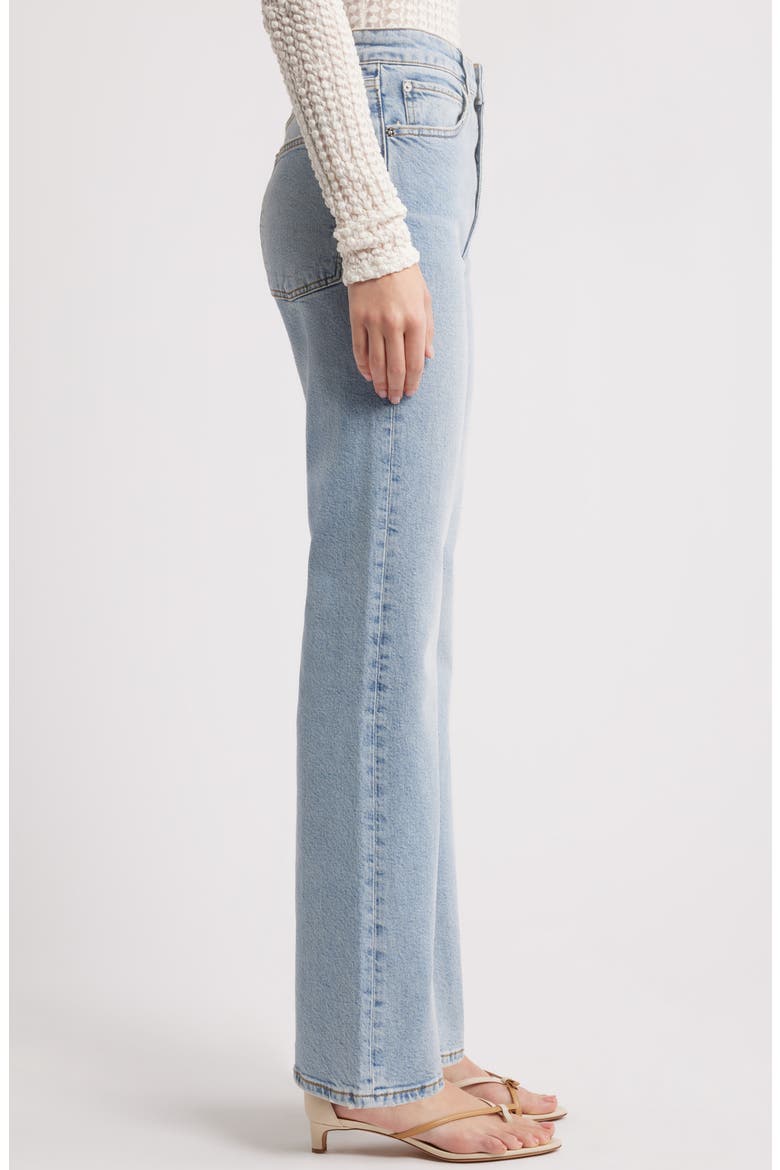 The Pixie Arrow High Waist Bootcut Jeans, Alternate, color, DOLLY