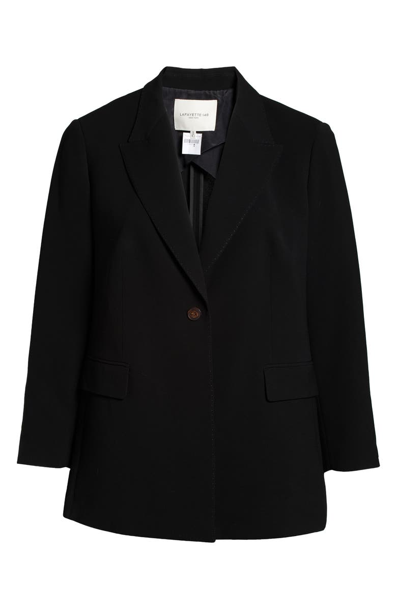 Lafayette 148 New York Finesse Crepe Blazer, Alternate, color, 