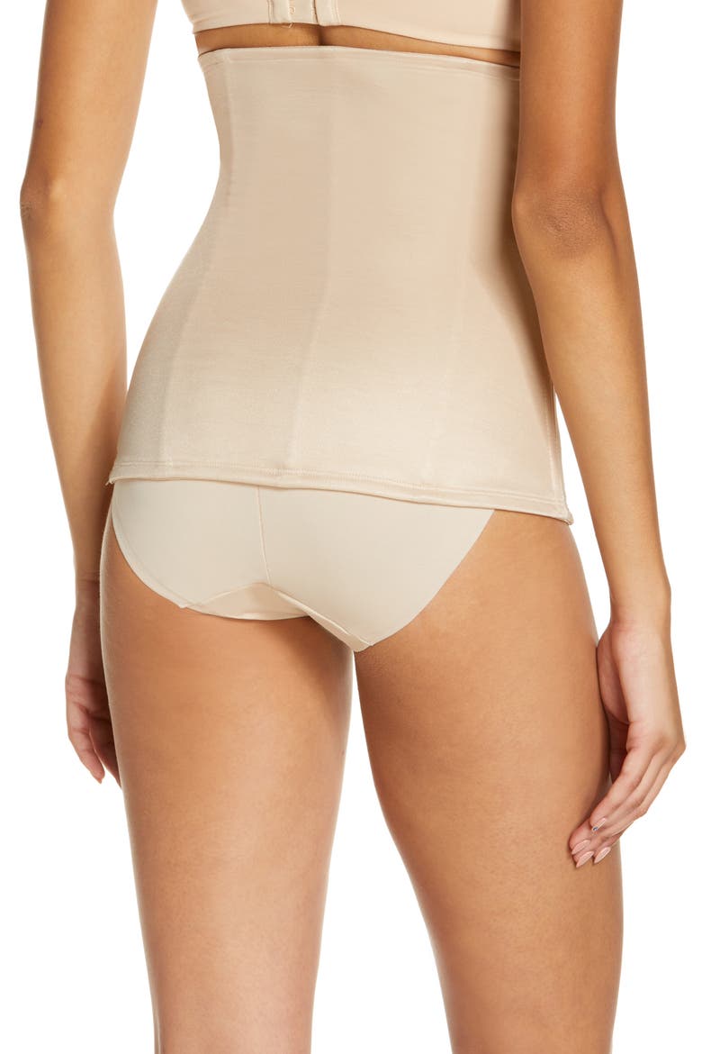 Inches Off Waist Cincher, Alternate, color, WARM BEIGE