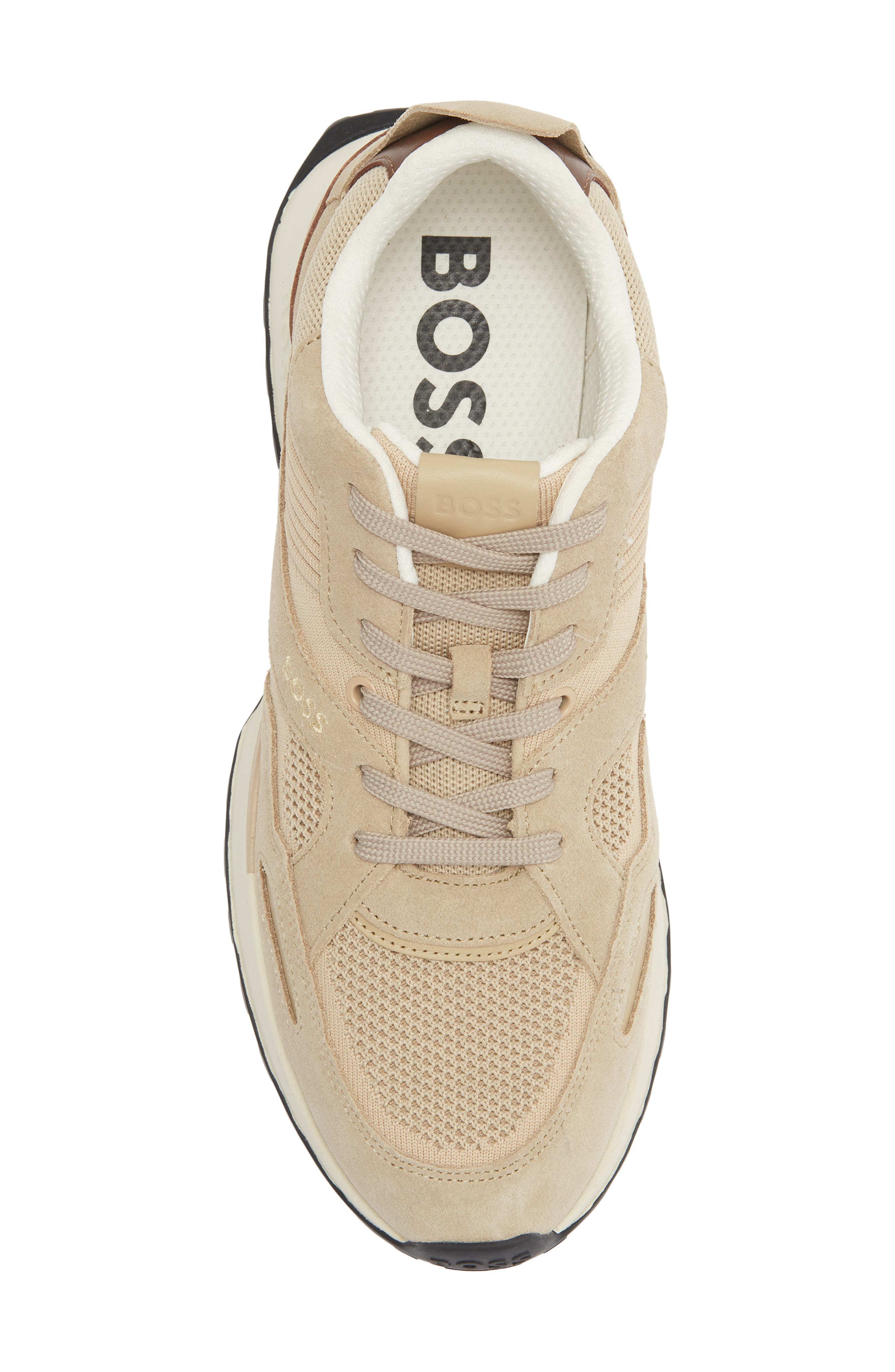 BOSS Jonah Running Shoe, Alternate, color, Open Beige