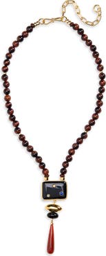 Lizzie Fortunato Constellation Pendant Necklace