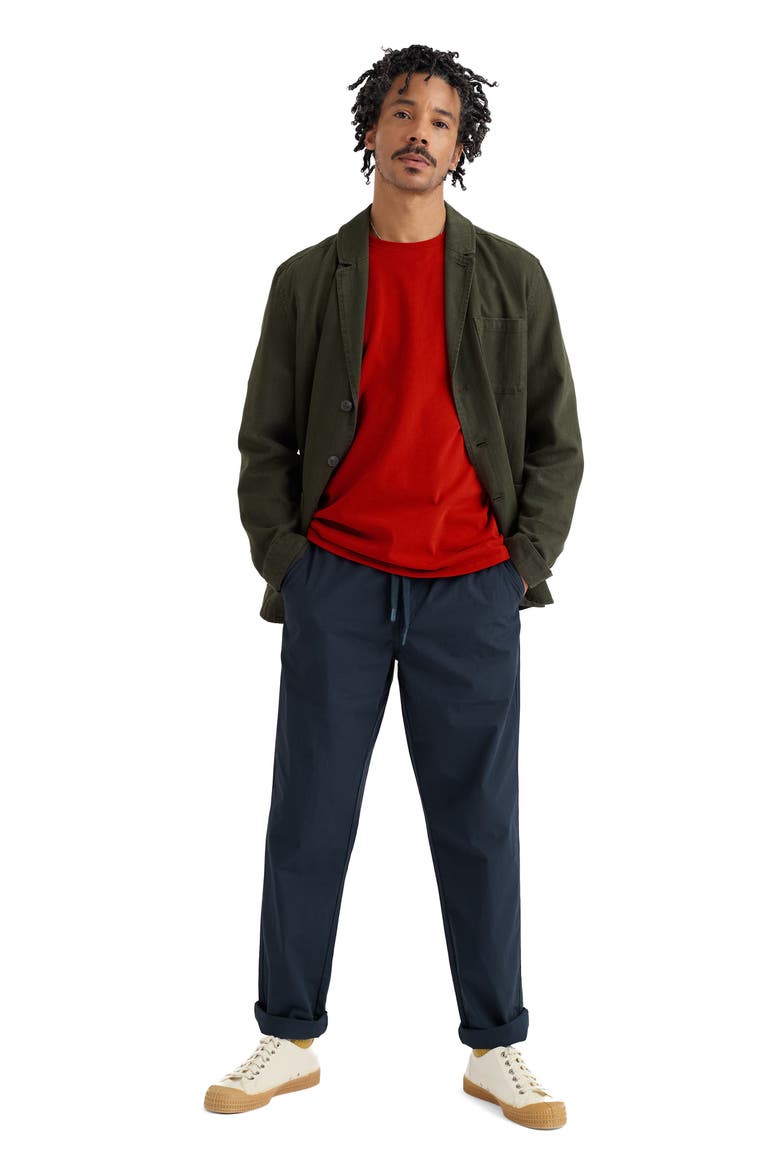 Kenython Organic Cotton Chinos, Alternate, color, MARITIME