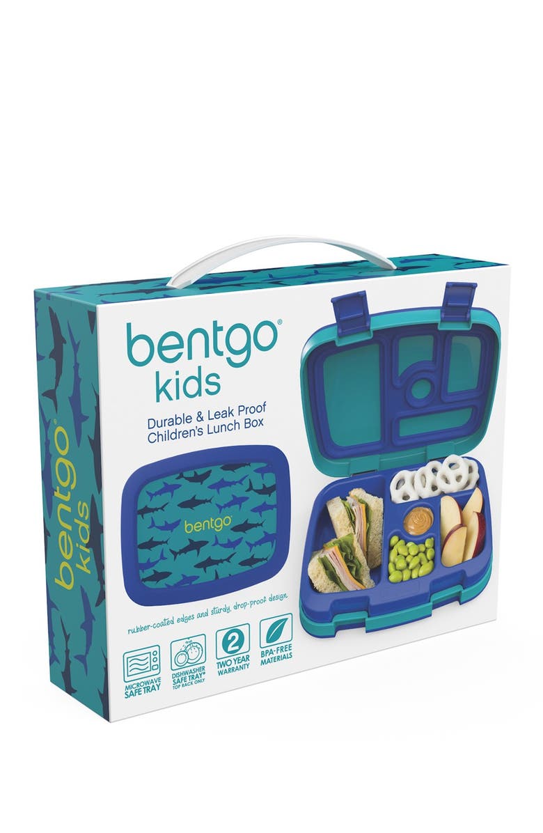 BENTGO Kids' Prints Lunch Box - Dots, Main, color, Shark