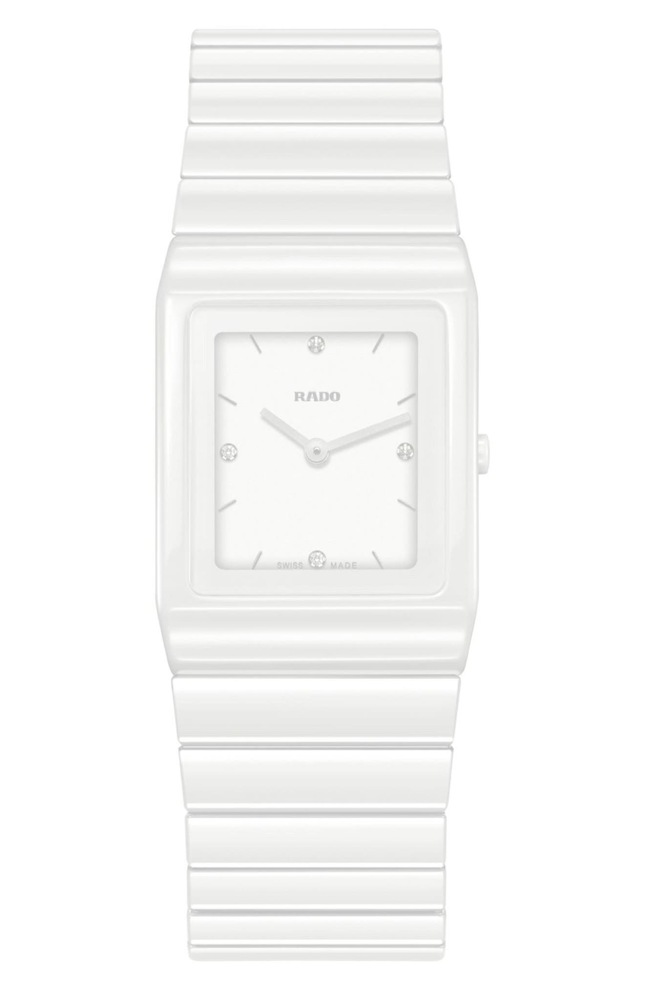 RADO Ceramica Quartz Bracelet Watch, 31.7mm
