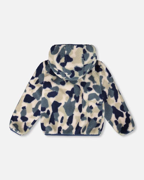 Deux Par Deux Kids Unisex Reversible Mid-season Jacket In Multi